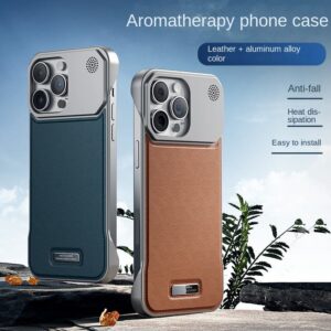 iphone 16 pro max luxury leather case