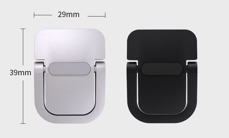 zinc alloy mini foldable laptop stand (2 pcs) zinc alloy mini foldable laptop stand (2 pcs)